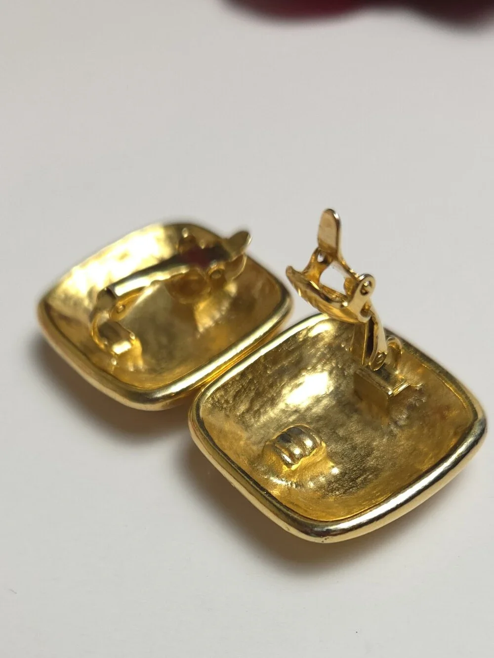 Vintage brushed gold
